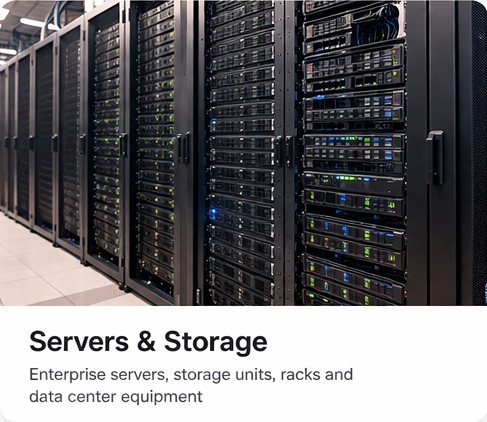 Servers and storage